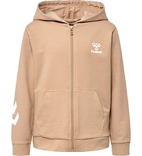 Hummel Cardigan w. Hood - HmlTrece - Humus