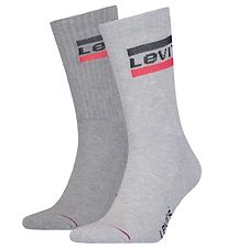 Levis Sokkar - 2 Pakki - Regular Fit - Grey Samsett