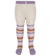 Hust and Claire Tights - Frankie - Lavender w. Stripes