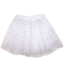 Molly & Rose Costume - Tulle skirt - White w. Stars