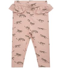 Petit Stad Sofie Schnoor Broek - Sweet Rose m. Tijgers