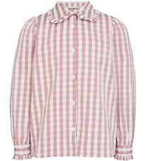Petit by Sofie Schnoor Shirt - Dark Rose w. Checs