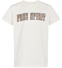 Petit Stad Sofie Schnoor T-Shirt - Off White m. Tekst