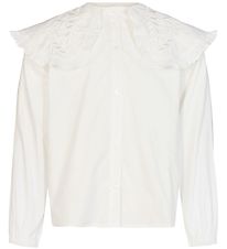 Petit Stad Sofie Schnoor Overhemdblouse - White