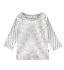 Mads Nørgaard Blouse - Tobinino - Off White Grey Melange