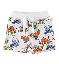 Stella McCartney Kids Sweatshorts - Wit m. Zee print