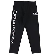 EA7 Leggingsit - 3/4 - Musta, Pastelli