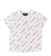 Emporio Armani T-Shirt - Wei m. Text