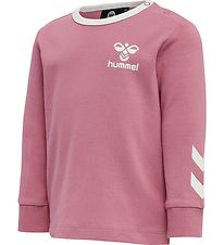 Hummel Pullover - hmlMaule - Heather Rose m. Wei