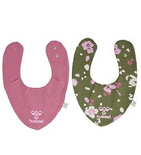 Hummel Bib - Teething Bib Bib - 2-Pack - Heather Rose