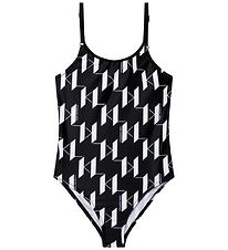 Karl Lagerfeld Swimsuit - Four - Black/White w. Print