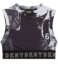DKNY Top - Soups - Black/White w. Photo print