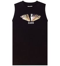 Zadig & Voltaire Dress - Happy - Black w. Glitter