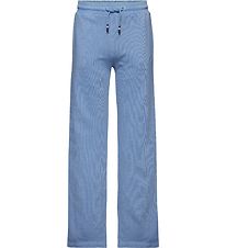 Tommy Hilfiger Sweatpants - Script Wideleg - Blue Crush