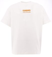 Fendi T-shirt - White w. Orange