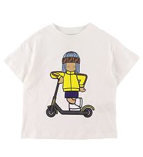 Fendi T-Shirt - Weiß m. Print