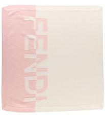 Fendi Wool Blanket - Pink/White