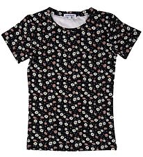 Cost:Bart T-Shirt - Rosita - Schwarz m. Blumen
