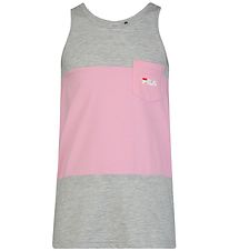 Fila Dress - Cottbus - Grey Melange/Pink w. Pocket