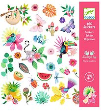 Djeco Límmiðar - 160 Stk. - Paradise