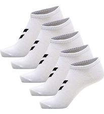 Hummel Ökkla sokkar - 5 Pakki - hml Passaðu mig - Bright White