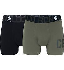 Ronaldo Boxers - 2-Pack - Bamboo - Black/Army