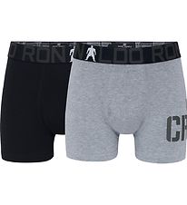 Ronaldo boxershorts - 2-pack - Bambu - Gr/Svart