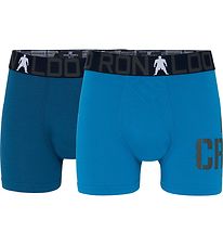 Ronaldo Boxers - 2 Pack - Bambou - Bleu