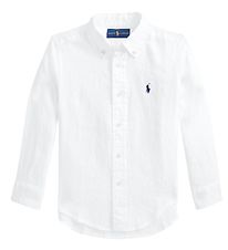 Polo Ralph Lauren Shirt - Linen - Classic - White