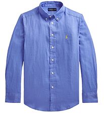 Polo Ralph Lauren Overhemd - Linnen - Classics - Blauw
