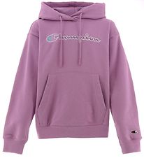Champion Hoodie - Purple w. Logo