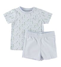 Fixoni Set - T-Shirt/Shorts - Skywriting m. Drachen