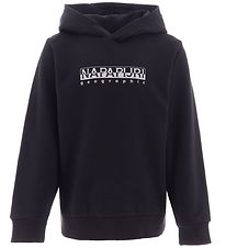 Napapijri Hoodie - Black w. Grey