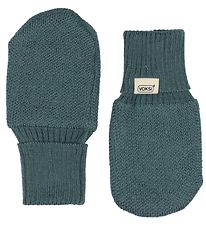 Voksi Mittens - Wool - Sea Green