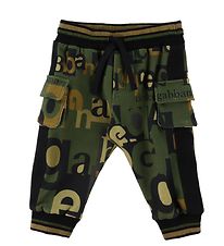 Dolce & Gabbana Jogginghosen - Reborn To Live - Armygrün m. Prin