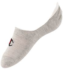 Champion Foot - 2 Pack - Gris Chin av. Logo