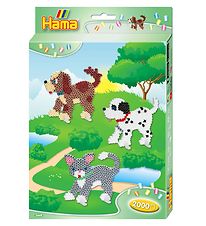 Hama Midi Perlenbox - 2000 st. - Hund und Katze