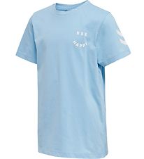 Hummel T-shirt - hmlOptimism - Blue