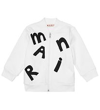 Marni Cardigan - Vit/Svart