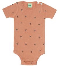 FUB Bodysuit s/s - Tree - Sandstone