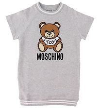 Moschino Dress - Grey w. Logo