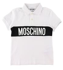 Moschino Polo - White w. Black