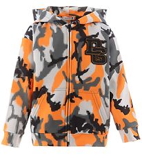 Dolce & Gabbana Kapuzenjacke - Reborn To Live - Orange/Gra