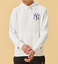 New Era Sweat  Capuche - New York Yankees - Off-White