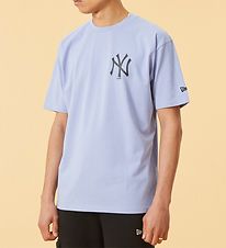 New Era T-skjorte - New York Yankees - Lilla