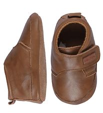 Melton Soft Sole Leather Shoes - Cognac