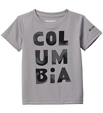 Columbia Stuttermabolur - Grizzly Ridge - Grár