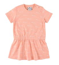 Champion Dress - Coral/White