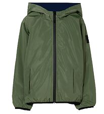 Finger In The Nose Jacket - reversible - Buckley Wind - Khaki/Na