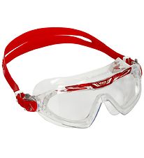 Aqua Sphere Diving Mask - Vista XP Adult - Transparent/Red